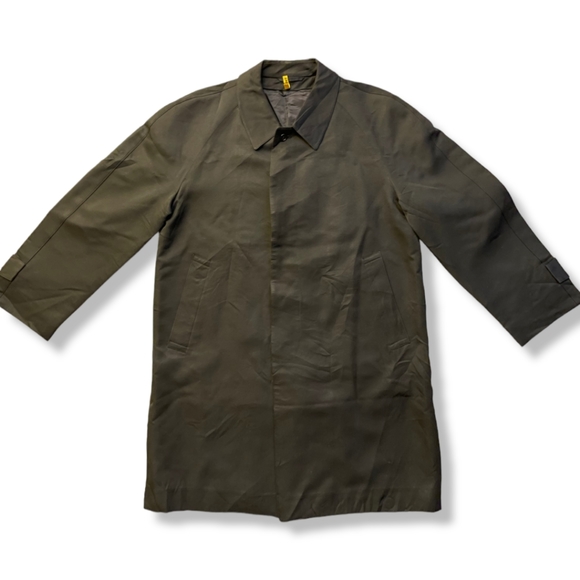 Men's Cotton Car Coat Black - Picture 2 of 13